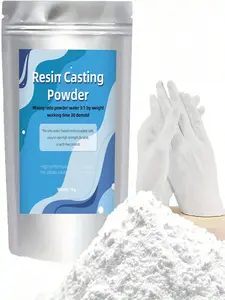 1000 kg  high-strength glass gypsum powder - free foam, fine white gypsum, suitable for use in jewelry manufacturing and DIY crafts, mixable molding compound handicraft materials, Artist Supplies