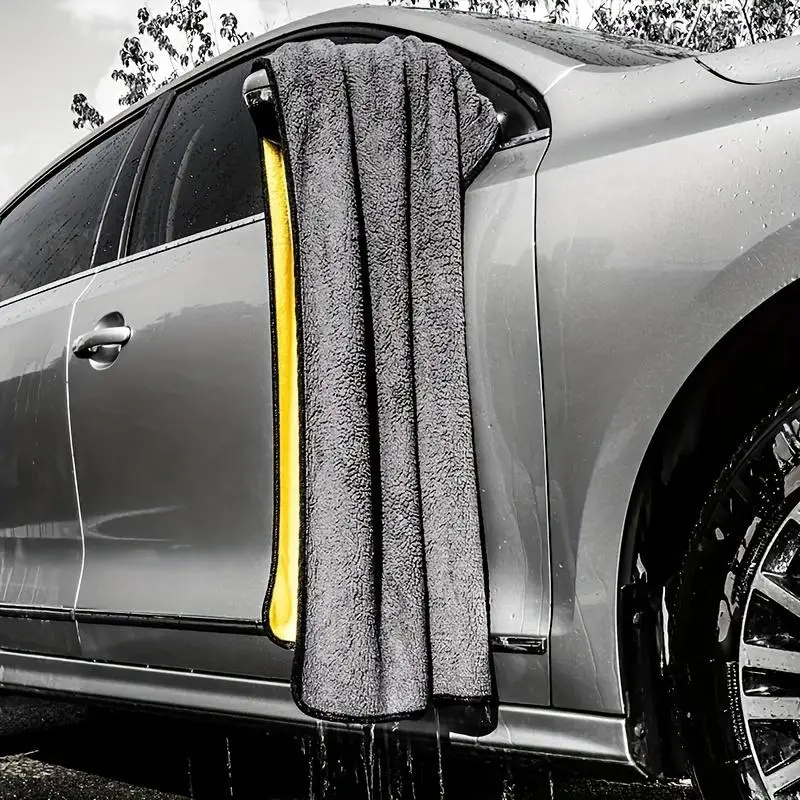 Car Wash Towel, Soft & Thick Car Care & Cleaning Detail Cloth, Water Absorbent Microfiber Car Wash Towel, Car Cleaning Cloth