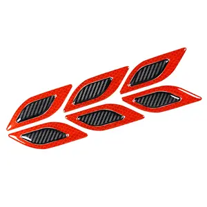 Car fender reflective stickers, safety warning body side vent stickers, personalized anti-scratch adhesive stickers, direct sales