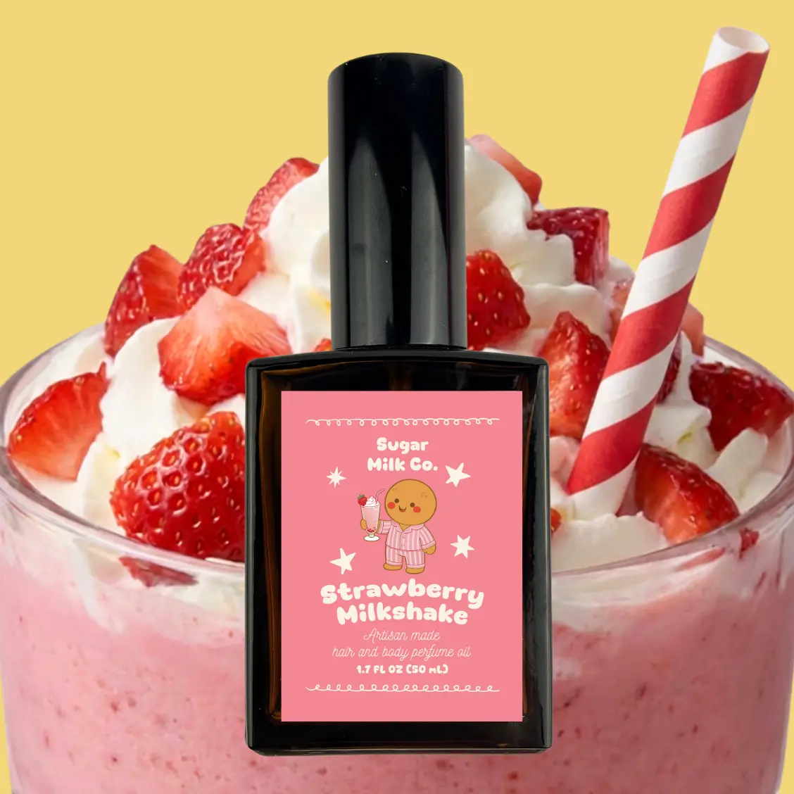 Strawberry Milkshake Perfume Oil Strawberry Milkshake Perfume Oil