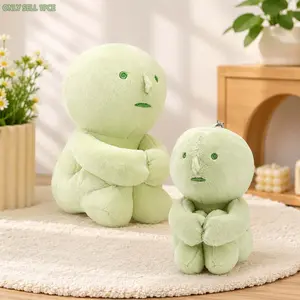 Mysterious Little Man Plush Toy, Stuffed Animal, Soft Huggable, Soft & Cuddly Keychain, Perfect Gift for Kids & Adults, Hangable Accessory for Bags & Decorations