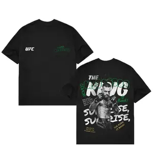 Conor McGregor King 2-sides T-Shirt, The Notorious UFC Champion Tee, MMA Graphic Tee, Gym Wear, UFC MMA Shirt, Gift for Fighters, Fans Gift, Gift for Him