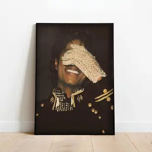 king of pop Poster  Product FramedorUnframed(Poster only)