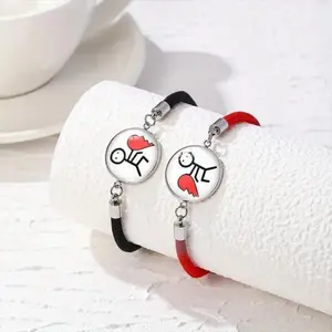 [2026 Must-Try]Hot-selling Long Distance Touch Bracelets with Sun&Moon Functional Love Connect Gift For Boyfriend or Girlfriend or your FamilyGiftGift..27.