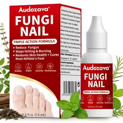 Extra Strength Toenail Fungus Treatment, Triple Action Fungus Eliminator for Repairing Damaged, Thick, and Yellow Nails, Antifungal Solution for At Home Nail Care