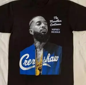 [Sale up to 35%] Nipsey Hussle American Rapper Unisex Cotton T-Shirt All Size S-5Xl