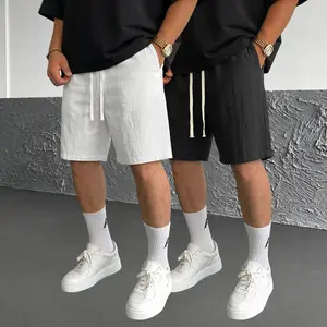 Summer 2-Pack Men’s Linen Mid-Length Shorts — Loose Straight Fit, Versatile Casual Style, Breathable Sports Design