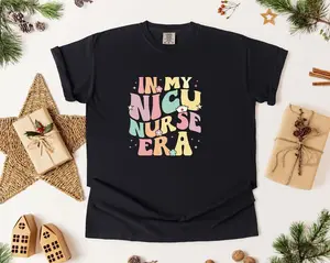 Comfort Colors In My NICU Nurse Era T-Shirt – Soft & Stylish Tee for NICU Nurses, Perfect Appreciation Gift for Healthcare Heroes