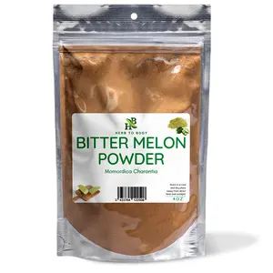 Herb To Body Bitter Melon Powder | Momordica Charantia | Organic | 4oz | Nutrient-Rich Superfood