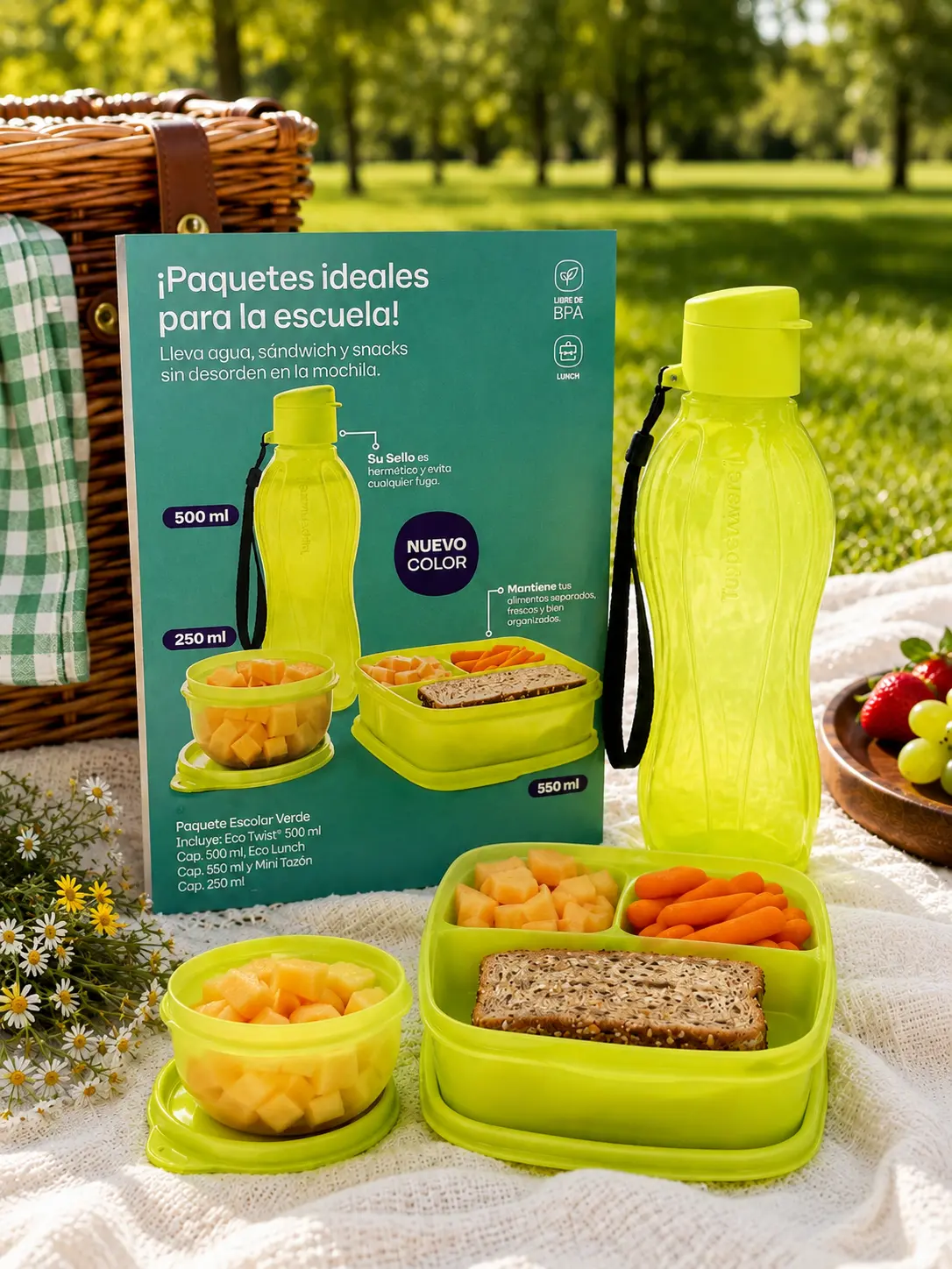 Set amarillo De lonche