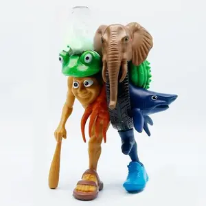 Creative Italian Brainrot Desk Decor Funny 3D Printed Fusion Figurines Collectible Figurine Gifts for Fans Made of Durable PVC High-Quality Material Unique Fusion Design Ideal Gift Choice