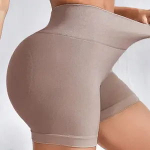 Seamless Fitness Yoga Shorts Hip Lift Running Yoga Pants High Elastic Quick Dry  Sports Shorts Gym Legging Compression Garment gym outfits