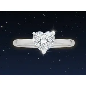 Pure Devotion – 2ct Moissanite Ring