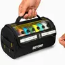 Beyond Tackle Bag for Outdoor Fishing Supplies - Fishing Line Spooler, Boat/Garage Storage, Built-In Dispenser, Writable Label Panel, Rubber Grommets, Dividers, Tangle Prevention, Water & Dirt Protection