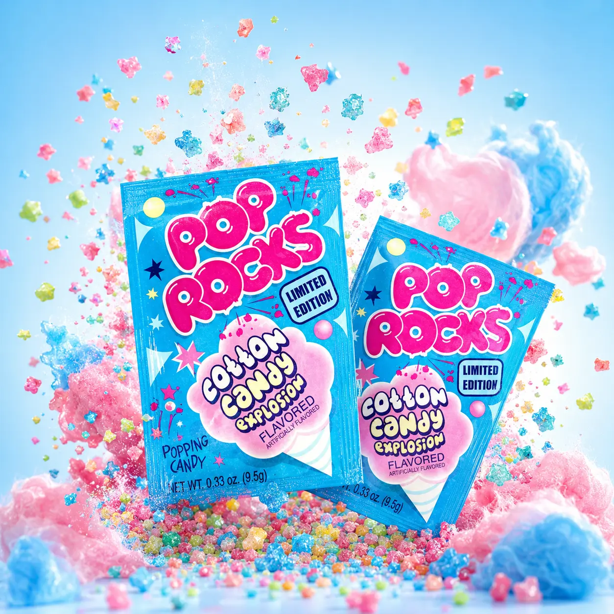 Pop Rocks Cotton Candy 24 ct.