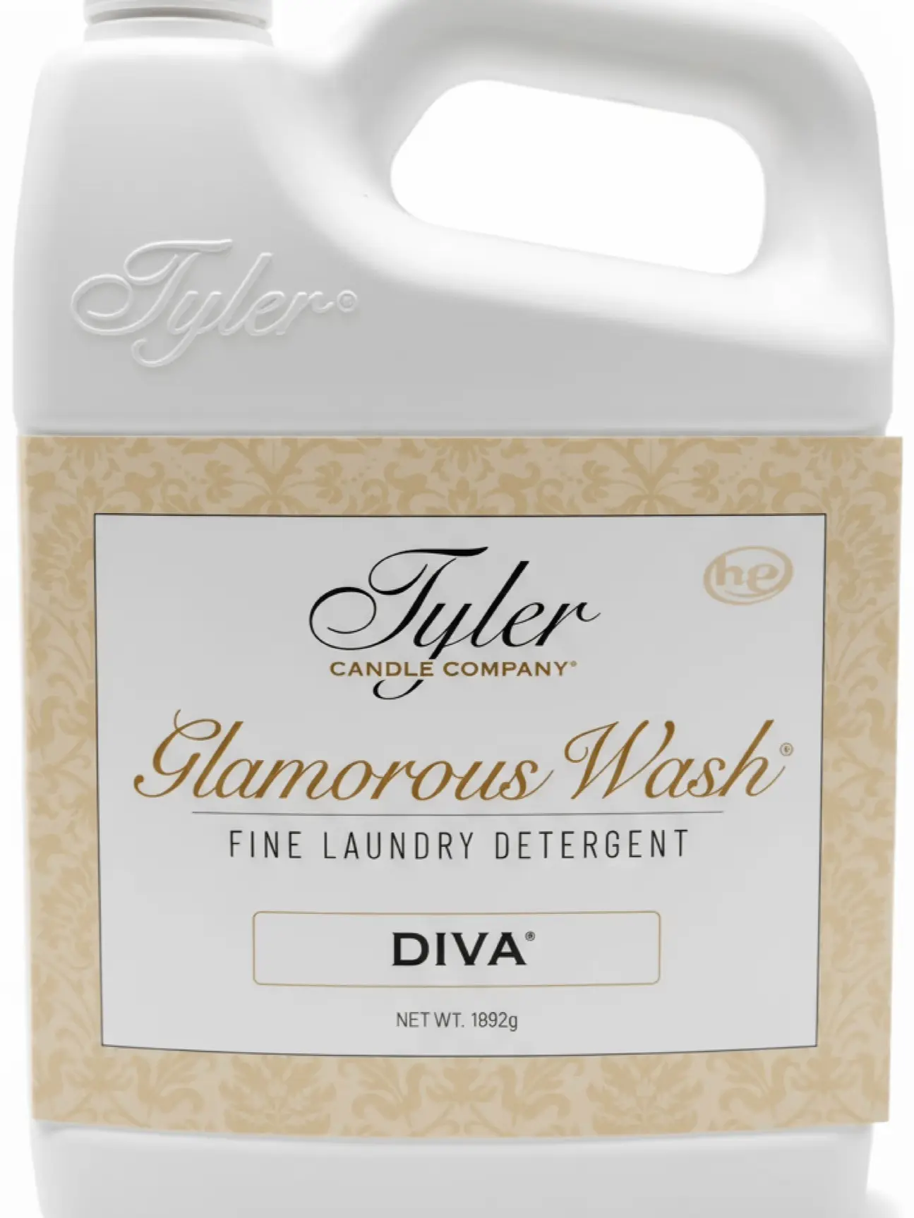 Tyler Candle Company Diva Fragrance Premium Laundry Wash - Laundry Detergent with Fresh Scent (1892g/64oz)