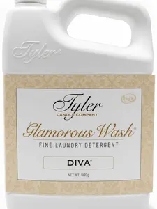 Tyler Candle Company Glamorous Wash - Laundry Detergent - Diva fragrance (1892g / 64oz)