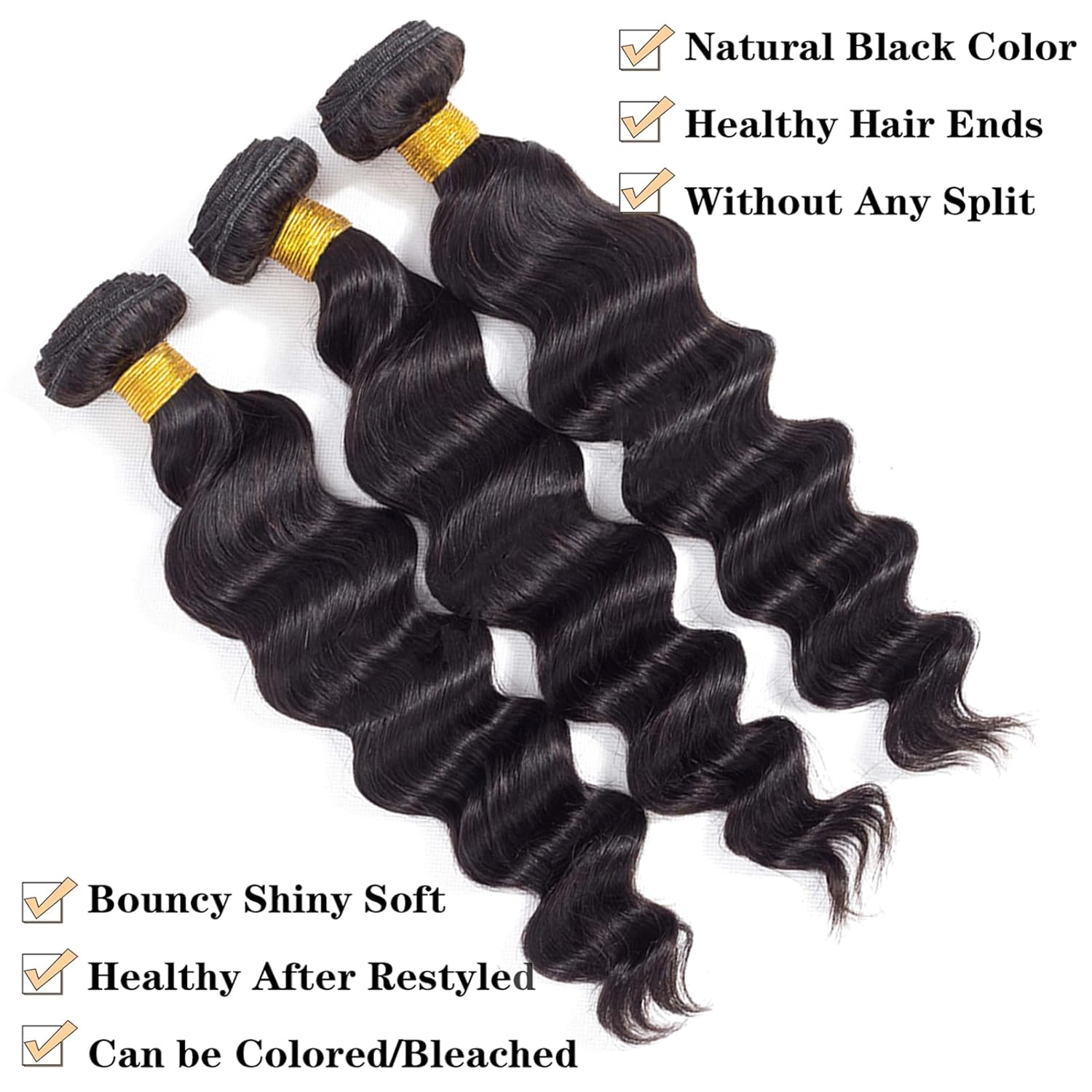 30 Inches Hair Extensions 12A Grade Brazilian Virgin Straight Human Hair  Bundles  Luxury Salon Quality Brazilian Virgin Bundles 100% Human hair Straight Body Wave Loose Wave Deep Curly Bundles Glossy Hair bundles hair extensions