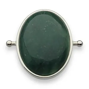 African Jade Oval Crystal Element