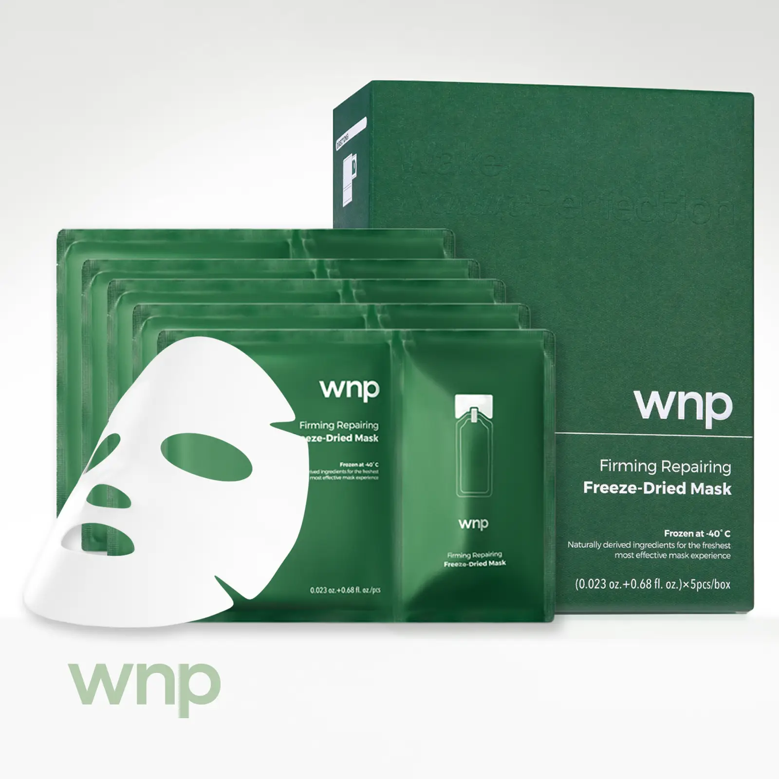 [WNP Official] Living Energy Freeze-Dried Mask | Repair Skincare *5 Masks Comfort Repair Skin Skincare