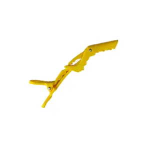 1 PC Alligator Hair Clips for Styling Sectioning, Non-slip Grip Clips for Hair Cutting, Durable Women Professional Plastic Salon Hairclip with Wide Teeth & Double-Hinged Design(Random Color )