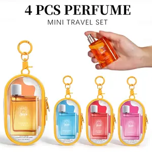 4 PCS Perfume,SOLO EN IBIZA Women's Eau De Parfuma Fragrance Spray, Long Lasting Perfume, 4 Different Scents, Perfect For Holiday Gifts, Dating, Daily Life, Parties, 1.02 FI Oz/bottle