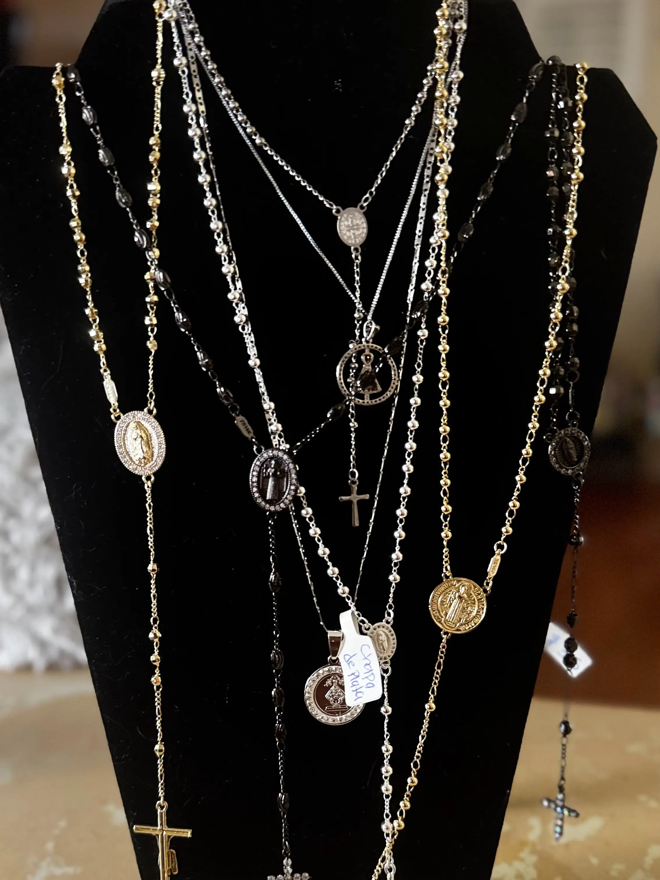 Gold-plated Rosaries
