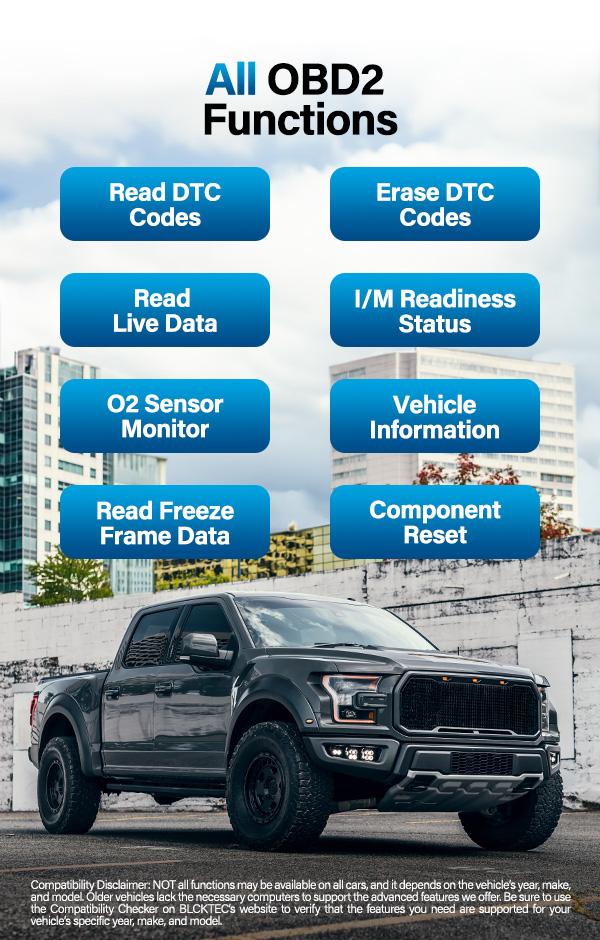 BLCKTEC 430 Bluetooth OBD2 Scanner, No Subscription Fee, OBDII Car Code Reader Diagnostic Tool, Diagnose Check Engine, ABS, SRS, TPMS & More, Live Data, Full System Scan, Supports USA/Canada Vehicles 1996+ BLCKTEC 430 Bluetooth OBD2 Scanner, No Subscription Fee, OBDII Car Code Reader Diagnostic Tool, Diagnose Check Engine, ABS, SRS, TPMS & More, Live Data, Full System Scan, Supports USA/Canada Vehicles 1996+