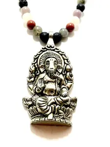 26.5” Zen Ganesha Diffuser Pullover Necklace