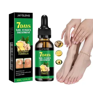 Ginger Nail Care Serum for Stronger, Healthier Looking Nails, Natural Nail Repair Oil for Dry, Brittle Nails, Daily Cuticle & Nail Care at Home