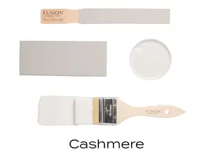 Fusion Mineral Paint + Color: Cashmere + Acrylic Resin Paint + Built in Top Coat