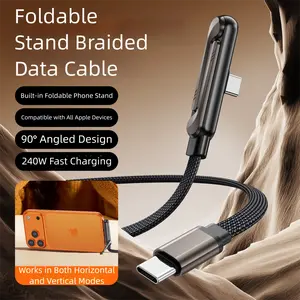 240W USB Fast Charging Cable Super Fast Charging Adapter with 6A USB Cable For Android Type-C Micro