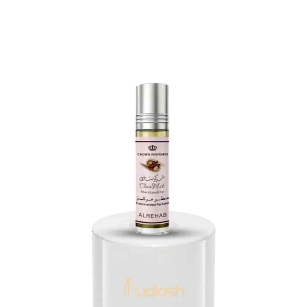 Al Rehab | Choco Musk Marshmallow | Unisex Fragrance | 6 ML | Concentrated Roll-on Oil | Vanilla - Warm spicy & Marshmallow Notes