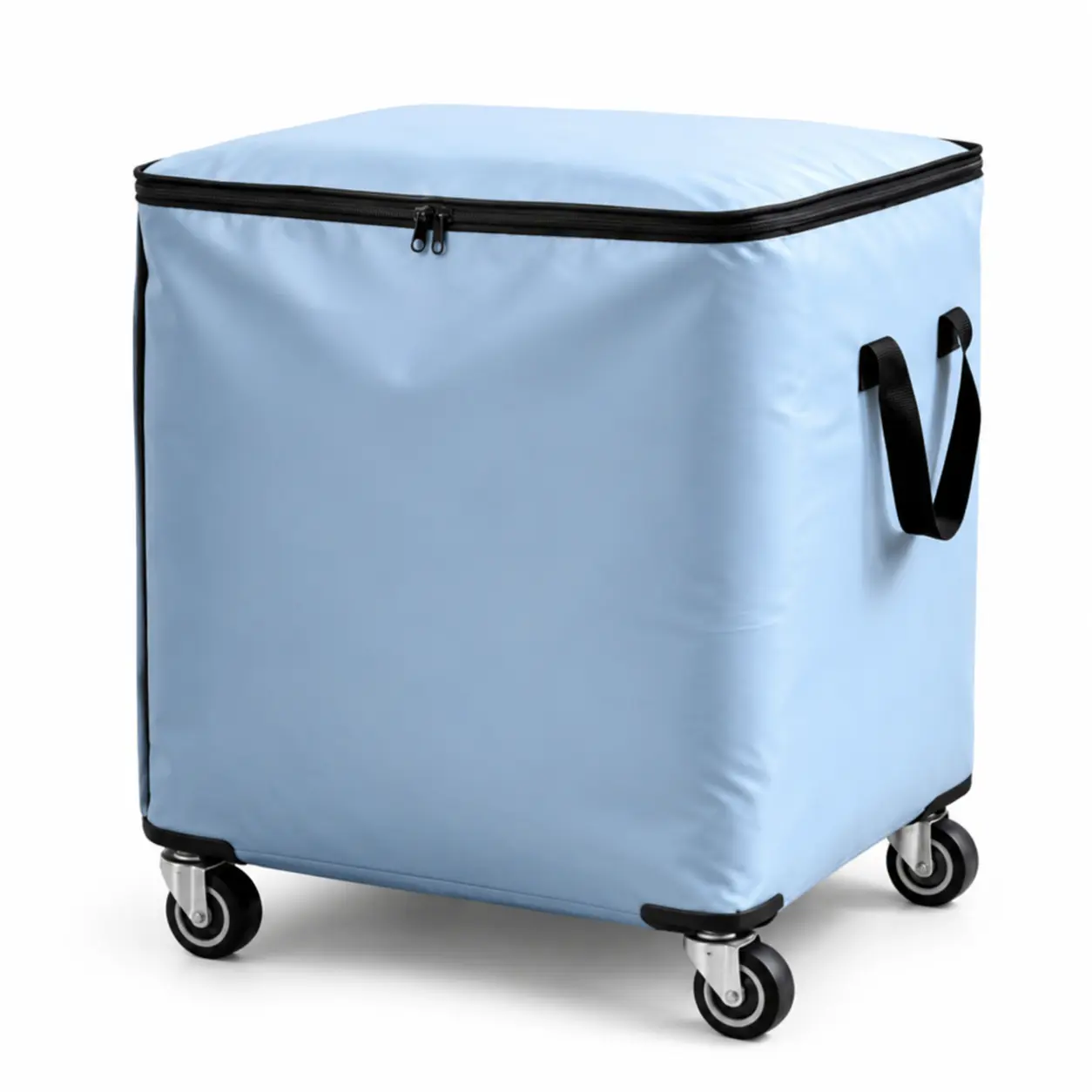 Large-capacity moving packing bag, waterproof luggage bag for storing quilts and clothes, specially designed for moving. With wheels for easier transport, waterproof.