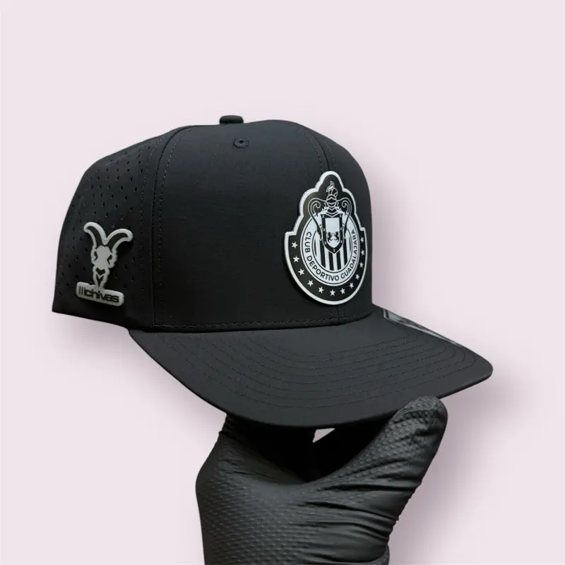 Chivas De Guadalajara Unisex Red Undervisor Trucker Snapback Hat - Black Grey Soccer Graphic Logo, Polyester Adjustable, Casual Trendy, Pattern Logo, Soccer Graphic, Casual Sports Accessory, Casual Trendy Hat, Pattern Logo Hats