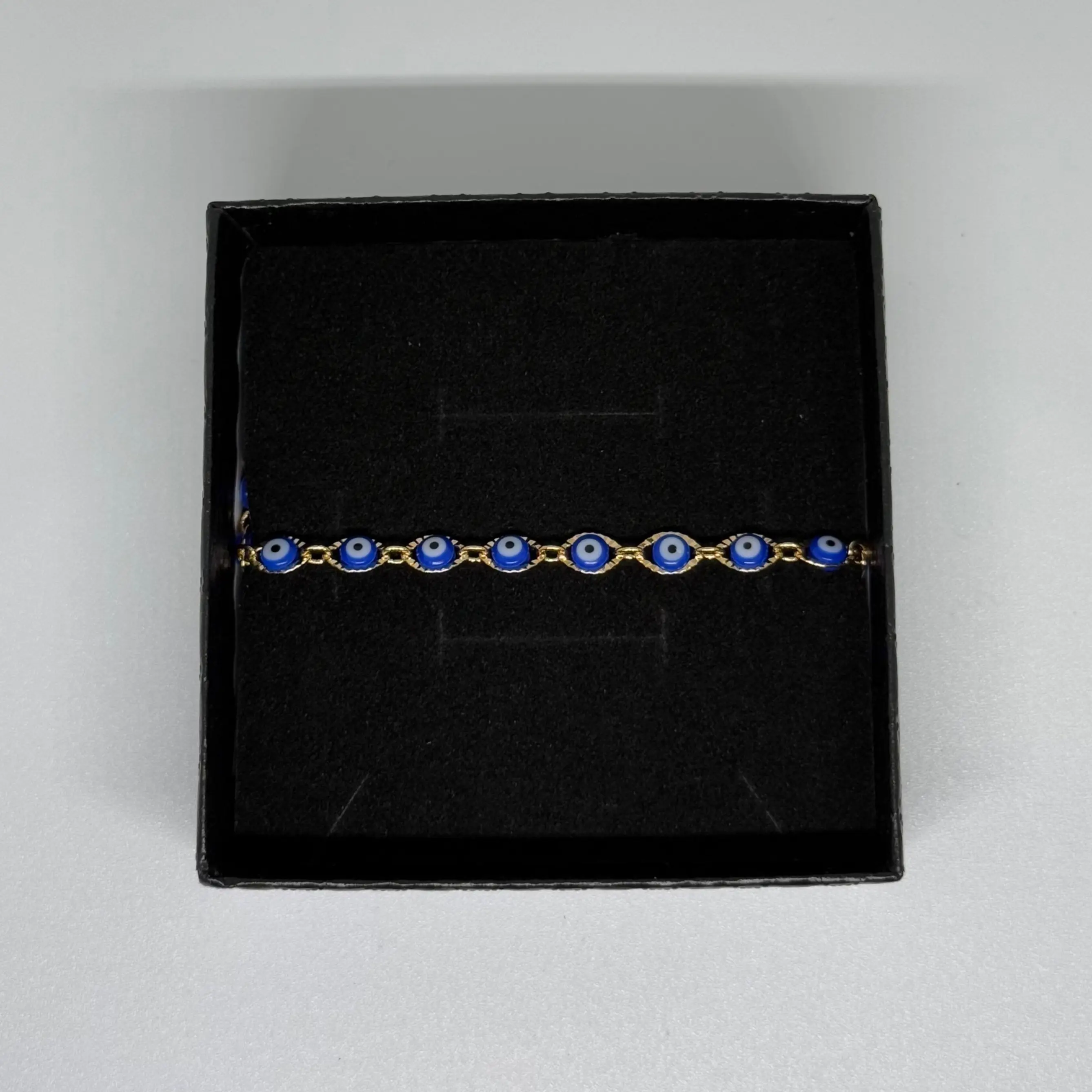Mal de ojo | Evil eye anklet - Gold filled elegant anklet design for women