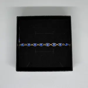 Mal de ojo | Evil eye anklet - Gold filled elegant anklet design for women