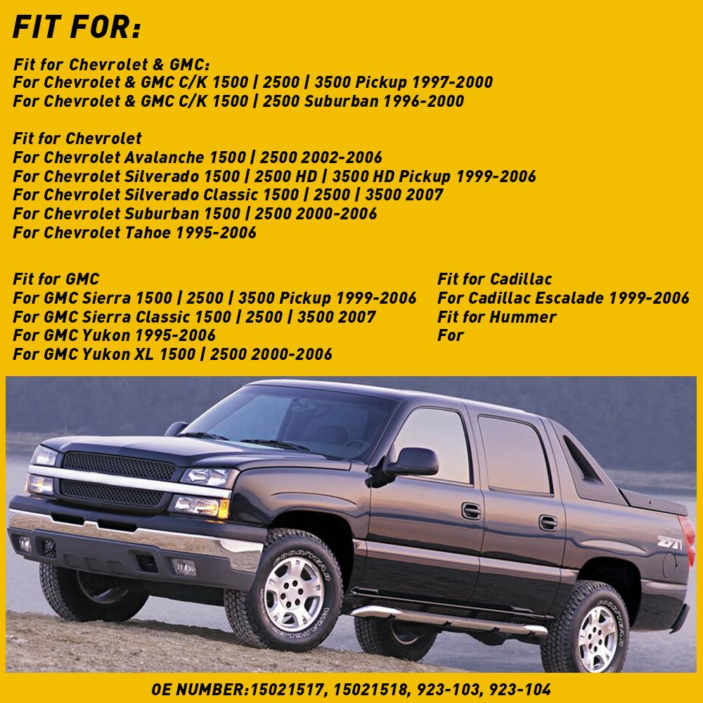 For Chevy GMC Red LED Door Courtesy Light Silverado Suburban Tahoe Sierra Yukon