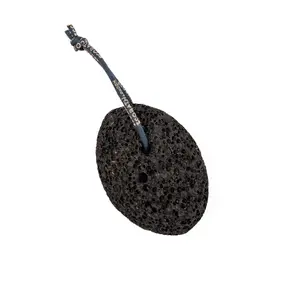 Eco Bath Natural Pumice Volcanic Stone (Smooth with Rope)