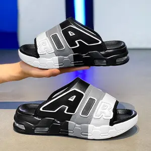 Men's Fashion Casual Shoes Slippers Non-Slip Sandals Beach Air Cushion Slides Footwear Boy Flipflop Tsinelas