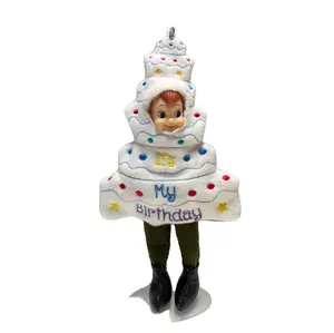 Birthday Cake Elf Costume, Elf Props, Christmas Elves Accessories