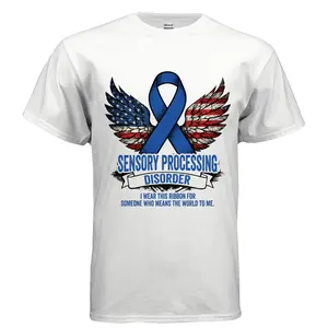Sensory Warrior: Sensory Processing Disorder Awareness T-Shirt | Mental Health Awareness | Invisible Illness Support | Self Care & Emotional Wellness Apparel