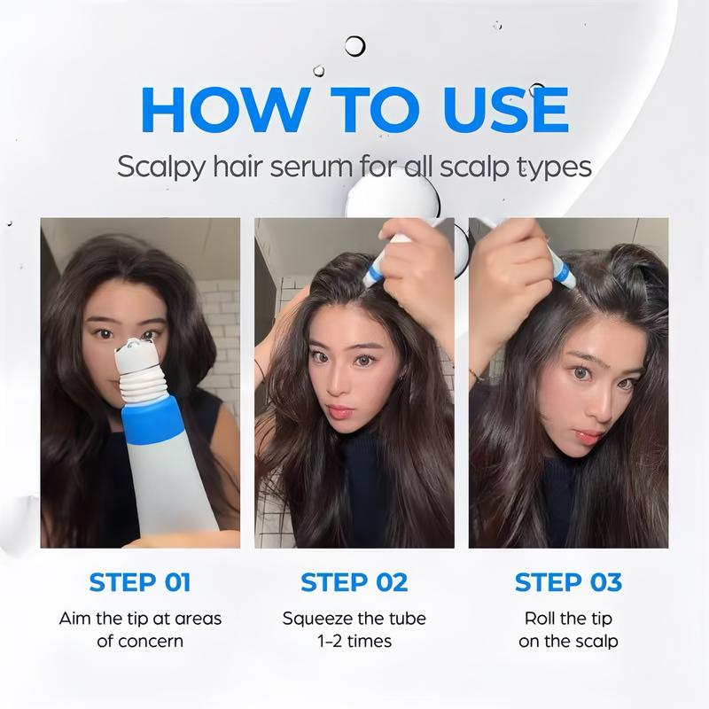 Little Blue Tube Hair Growth Essence | Thicker Looking Hair | Precise Scalp Applicator | Free from Parabens/Sulfates | Perfect Holiday Gift | Special gift