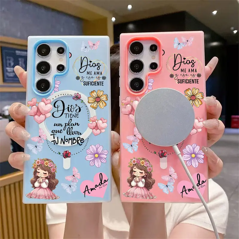 God's Plan Design Samsung Cellphone Cover, Military-Grade Shockproof Protection, Faith-Inspired Protective Case for Samsung Galaxy S26 Ultra S25 Ultra S24 S23 S22 A56 A55 A54 A36 A26 A25 A17 A16 A15 Devices, Ideal Gift