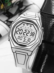 New Anime Comic Line Watch, Unisex Art Student Wristwatch, Personality Minimalist Quartz Watch, Fashionable Timepiece