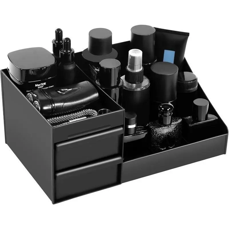 Men's / Women's Cologne Storage Rack, Bathroom Organizer, Perfume Tray, Toothbrush Holder, Counter Storage, Sink Brush Stand, Toiletries Storage Box, Beauty Organizer, Gloss Organizer