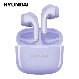 HYUNDAI LP40 Pro In-Ear Wireless Headphones with Bluetooth 6.0, Master-Slave Switching, High-Resolution Audio, Noise-Free Clarity, Comfortable Fit, Electronic Headset Earbuds for Music & Phone Calls