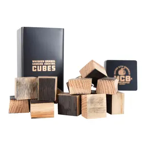 Smoking Wood Barrel Cubes