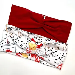 Chicken and Red Stretchy Headbands Bundle