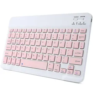 Wireless Portable Keyboard For iPad Samsung Android Tablet, BT Keyboard, Fast Pairing, Ultra-Thin, Compatible with Phones, Tablets, Laptops